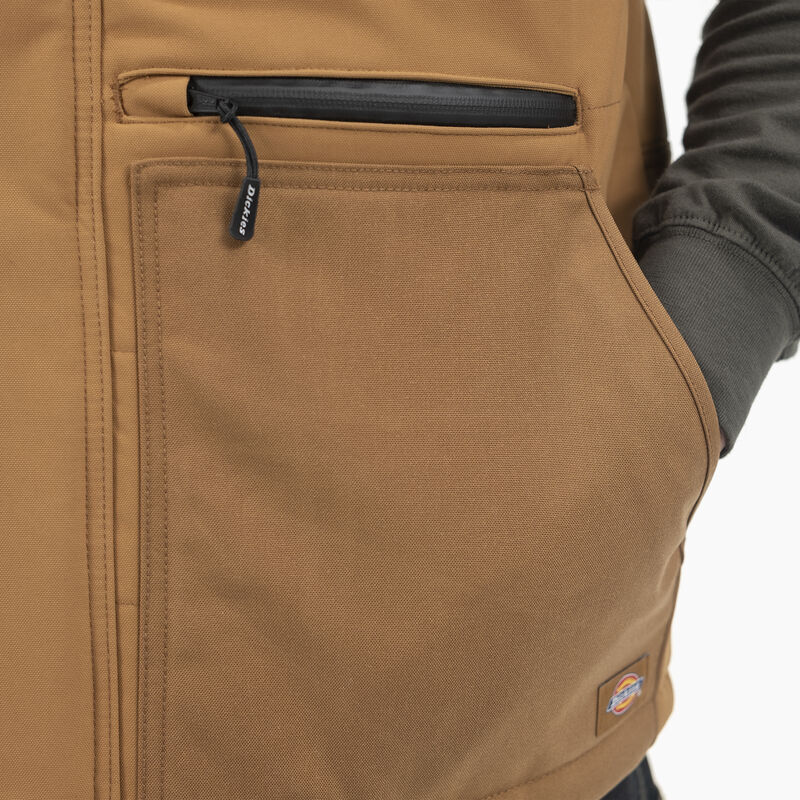 Dickies Performance Workwear Vest Brown Duck ID-yG6LLZX3