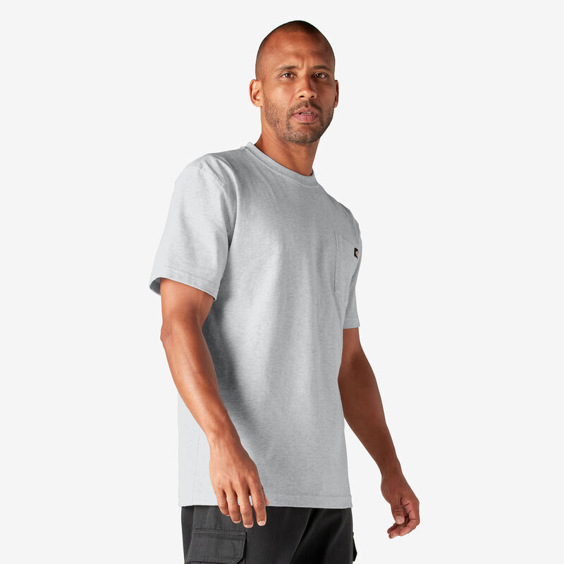 Dickies Heavyweight Short Sleeve Pocket T-Shirt Ash Gray ID-yWCxldsk