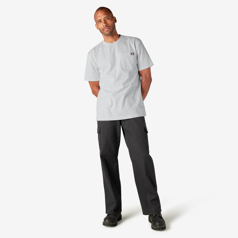 Dickies Heavyweight Short Sleeve Pocket T-Shirt Ash Gray ID-yWCxldsk