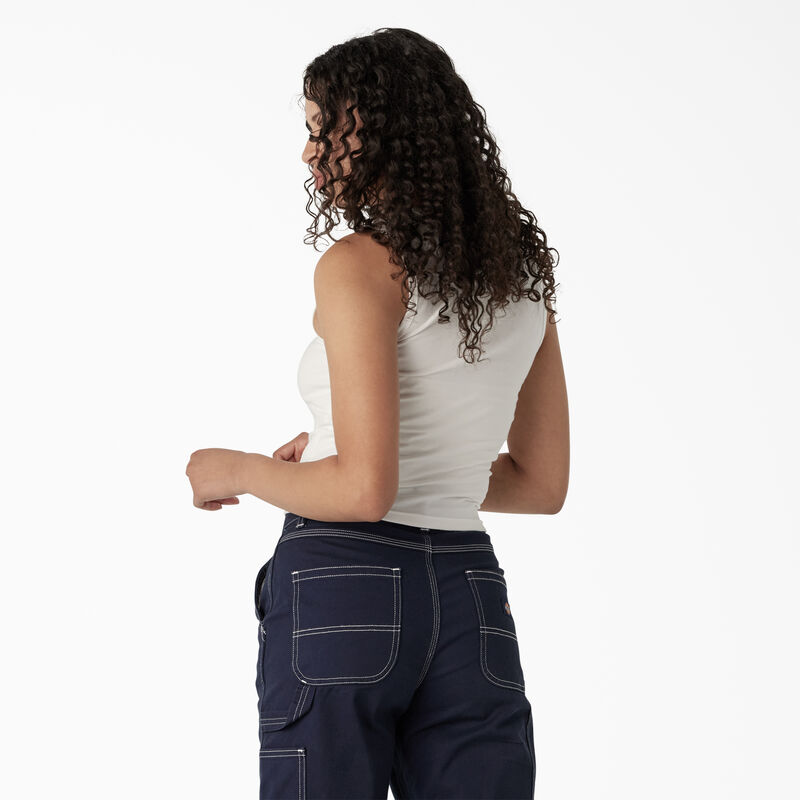 Dickies Graphic Cropped Tank Top White ID-yZOTf4CE