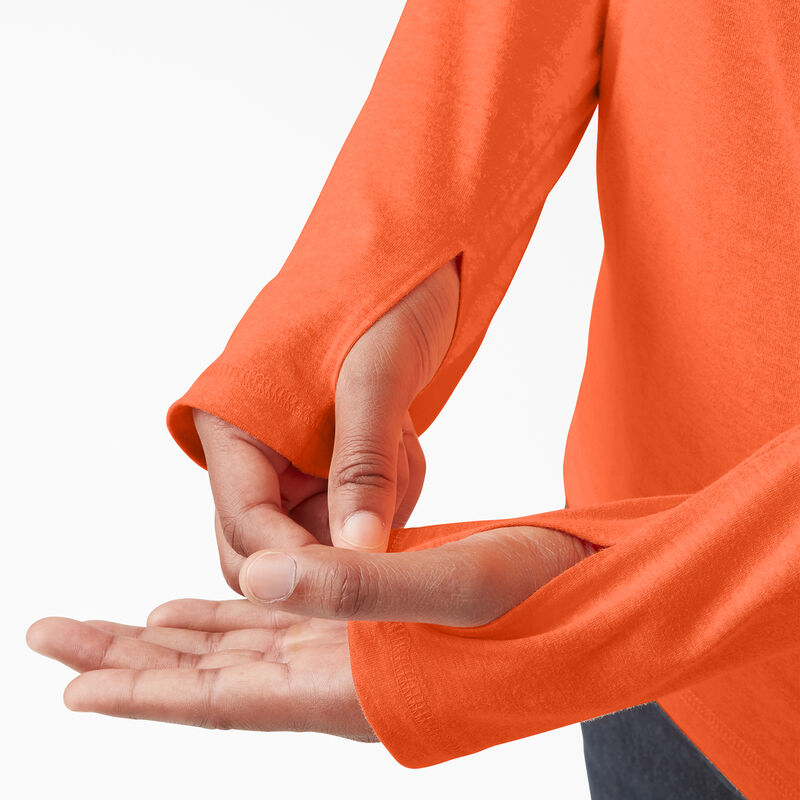 Dickies Cooling Performance Sun Shirt Bright Orange ID-yaJZFMdm