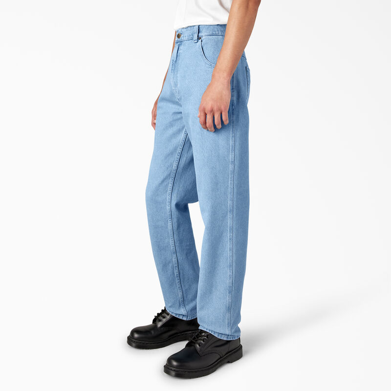 Dickies Houston Relaxed Fit Jeans Light Denim ID-ydUXGFfW