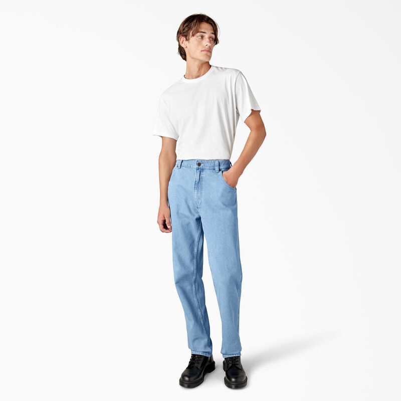 Dickies Houston Relaxed Fit Jeans Light Denim ID-ydUXGFfW
