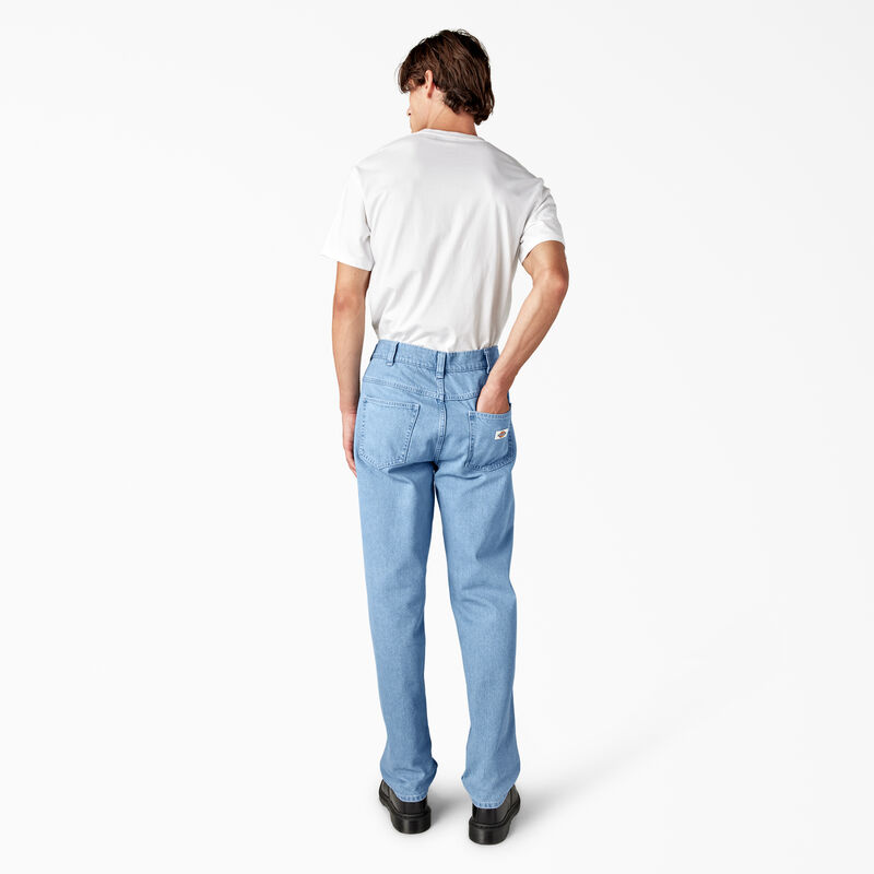 Dickies Houston Relaxed Fit Jeans Light Denim ID-ydUXGFfW