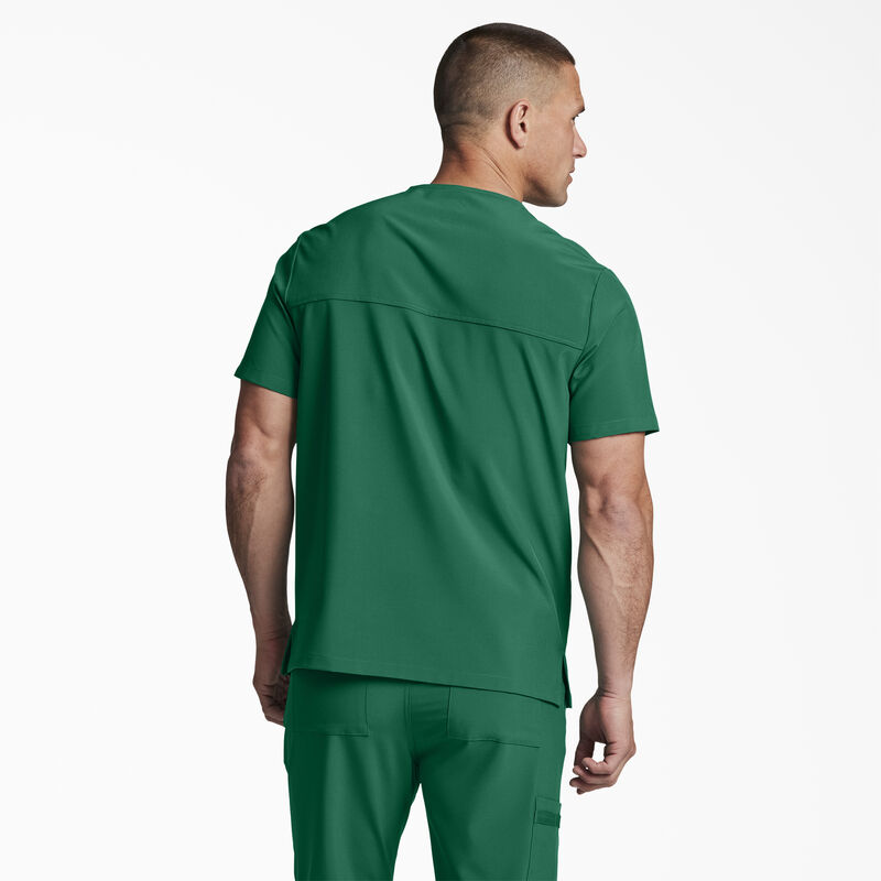 Dickies Unisex EDS Essentials V-Neck Scrub Top Hunter Green ID-ytrZqQAk