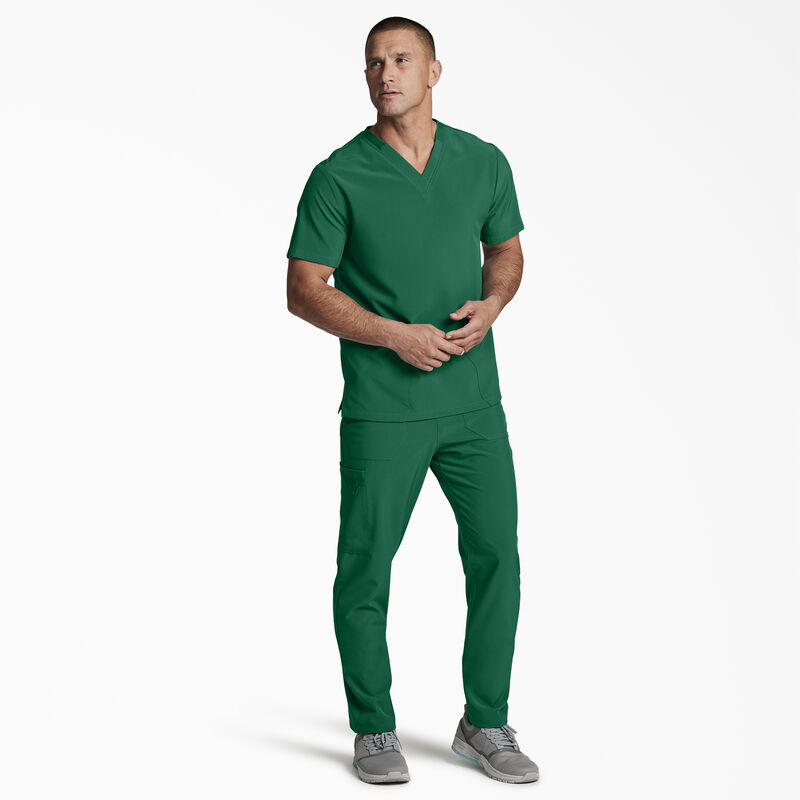 Dickies Unisex EDS Essentials V-Neck Scrub Top Hunter Green ID-ytrZqQAk