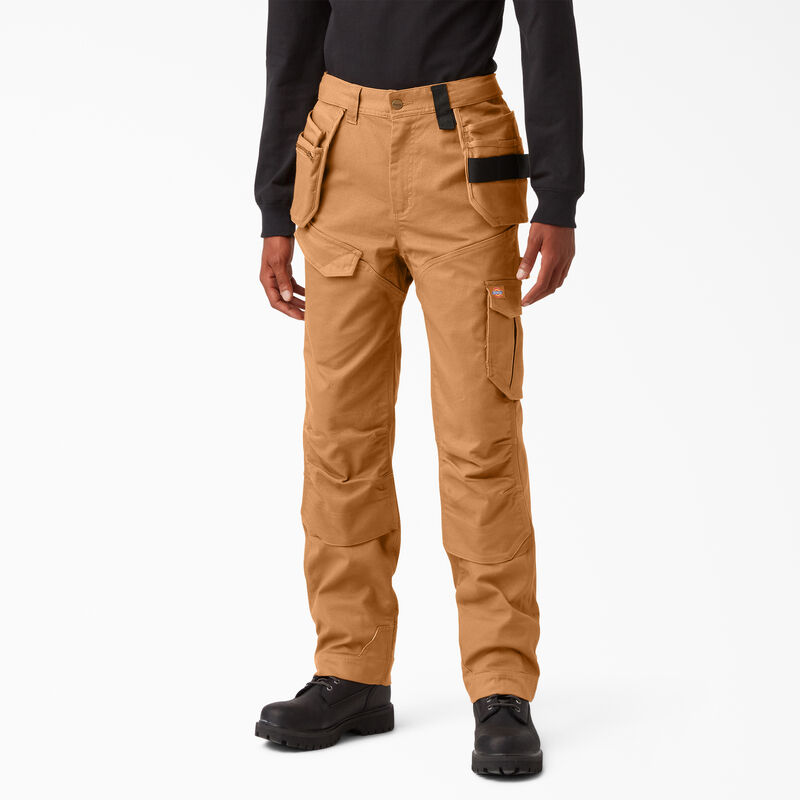 Dickies FLEX Temp-iQ 365 Regular Fit Duck Pants Rinsed Brown Duck ID-z2TCqsus