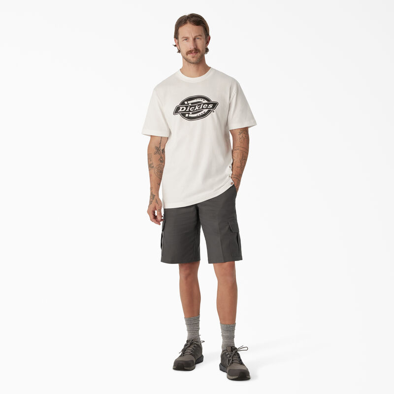 Dickies Short Sleeve Heavyweight Logo T-Shirt White ID-z8qw6V7q