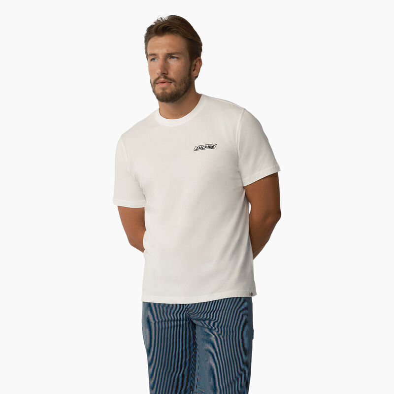 Dickies Roseburg Short Sleeve T-Shirt White ID-z9Ozsz0a