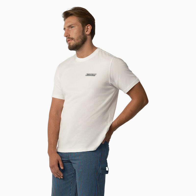 Dickies Roseburg Short Sleeve T-Shirt White ID-z9Ozsz0a