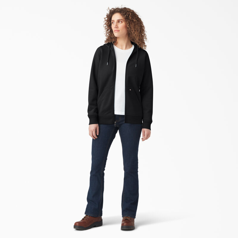 Dickies Heavyweight Full-Zip Fleece Hoodie Black ID-zCyxxLKB