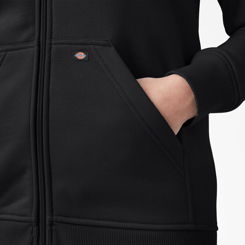 Dickies Heavyweight Full-Zip Fleece Hoodie Black ID-zCyxxLKB