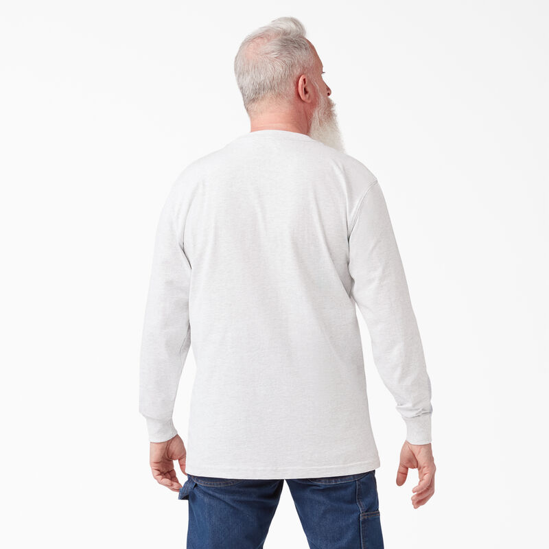 Dickies Heavyweight Long Sleeve Pocket T-Shirt Ash Gray ID-zE0KNlm4