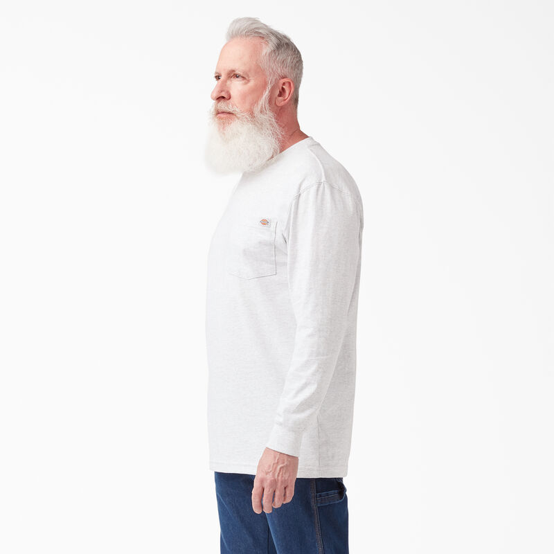 Dickies Heavyweight Long Sleeve Pocket T-Shirt Ash Gray ID-zE0KNlm4
