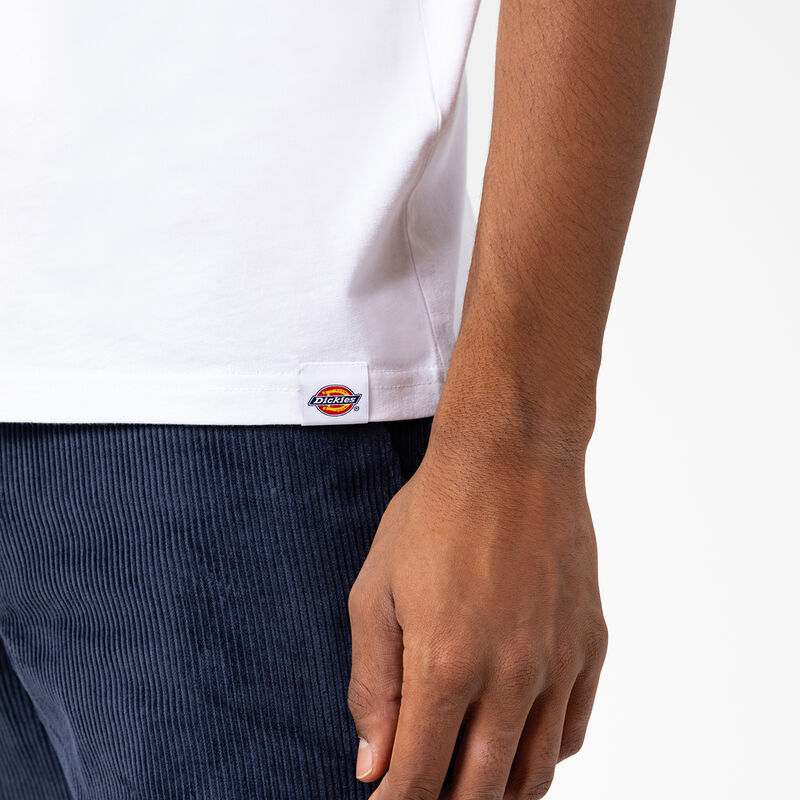 Dickies Cleveland Short Sleeve Graphic T-Shirt White ID-zI7NcDd1