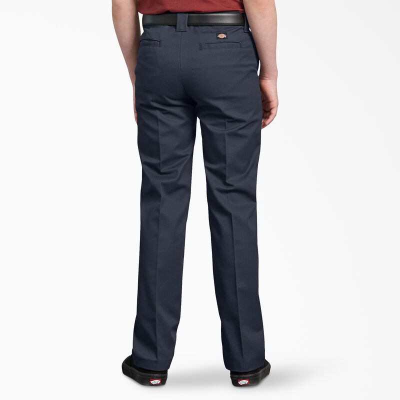 Dickies Boys' Slim Fit Pants, 4-20 Dark Navy ID-zM3AJqWD