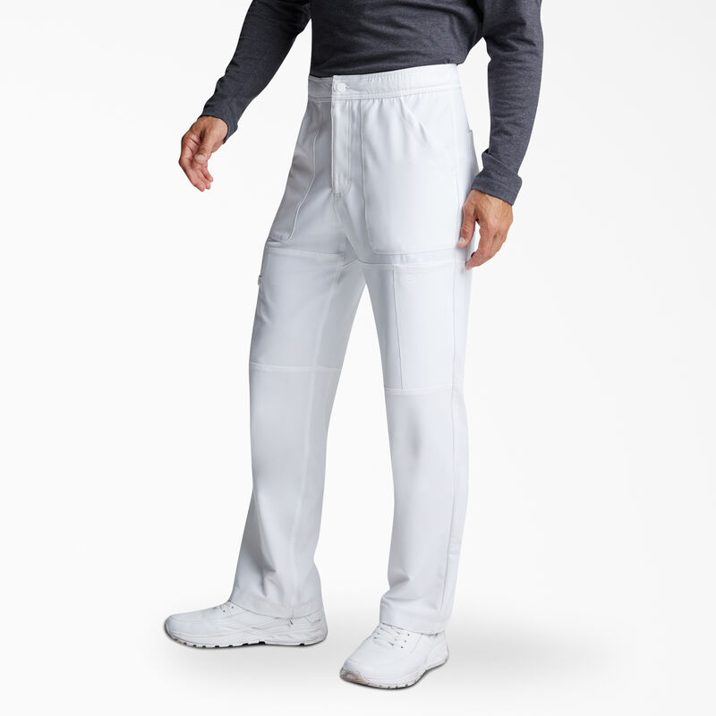 Dickies Men's Dynamix Cargo Scrub Pants White ID-zbE8oKhn
