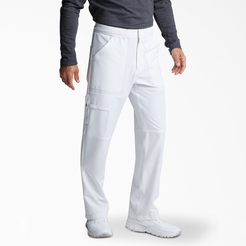 Dickies Men's Dynamix Cargo Scrub Pants White ID-zbE8oKhn