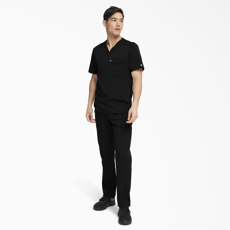 Dickies Men's Balance V-Neck Scrub Top Navy Blue ID-zcWRuwHl