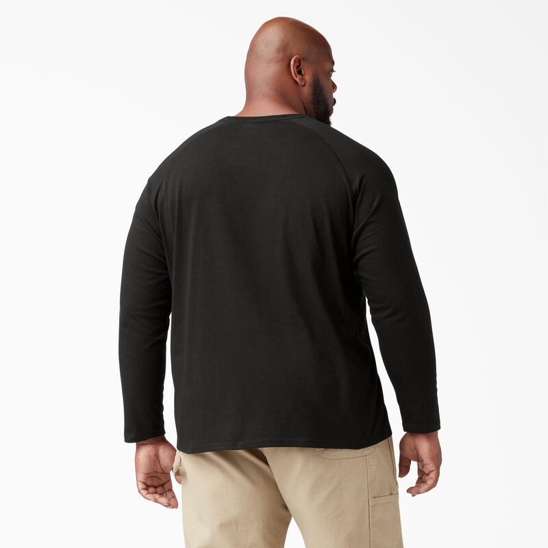 Dickies Cooling Long Sleeve Pocket T-Shirt Black ID-zkxGpg9E