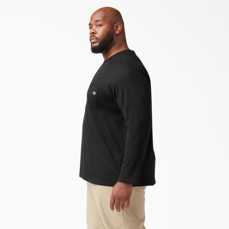 Dickies Cooling Long Sleeve Pocket T-Shirt Black ID-zkxGpg9E