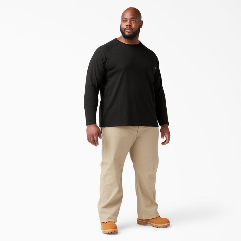Dickies Cooling Long Sleeve Pocket T-Shirt Black ID-zkxGpg9E
