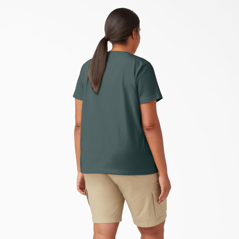Dickies Plus Heavyweight Short Sleeve Pocket T-Shirt Lincoln Green ID-zlSBCrM2