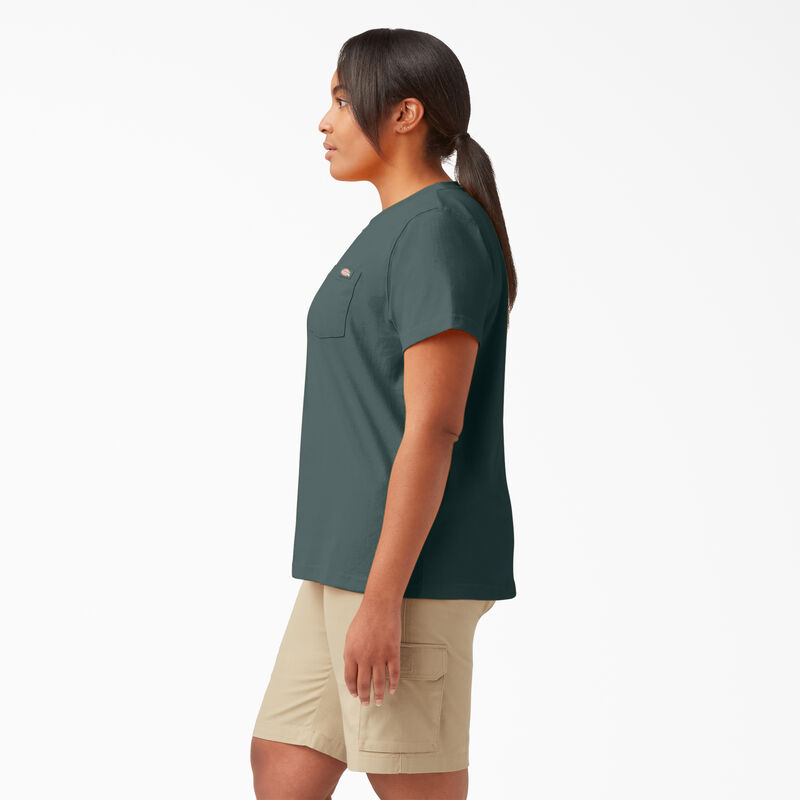 Dickies Plus Heavyweight Short Sleeve Pocket T-Shirt Lincoln Green ID-zlSBCrM2