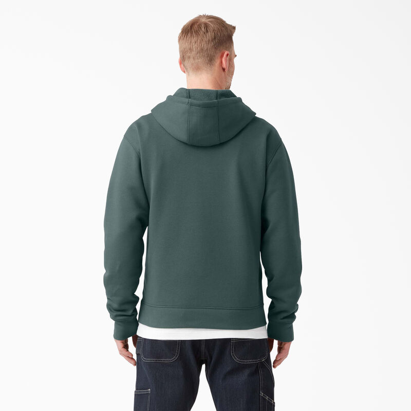 Dickies Water Repellent Tri-Color Logo Hoodie Lincoln Green ID-zlc9loOW