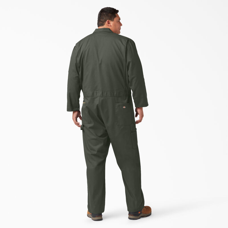 Dickies Deluxe Blended Long Sleeve Coveralls Olive Green ID-zuTlOWgP