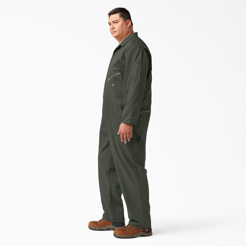 Dickies Deluxe Blended Long Sleeve Coveralls Olive Green ID-zuTlOWgP