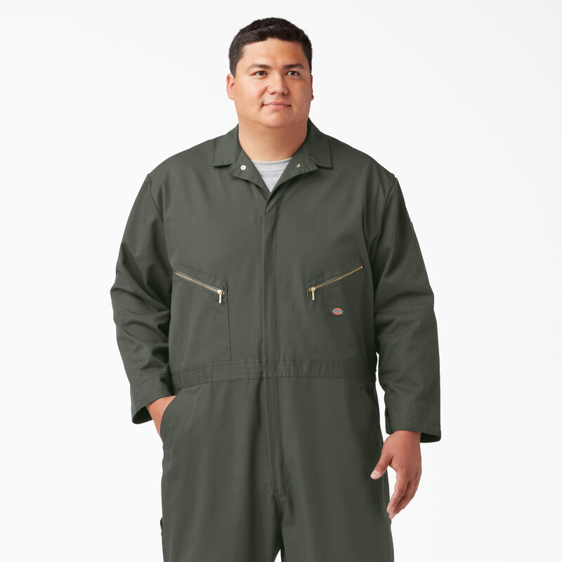 Dickies Deluxe Blended Long Sleeve Coveralls Olive Green ID-zuTlOWgP