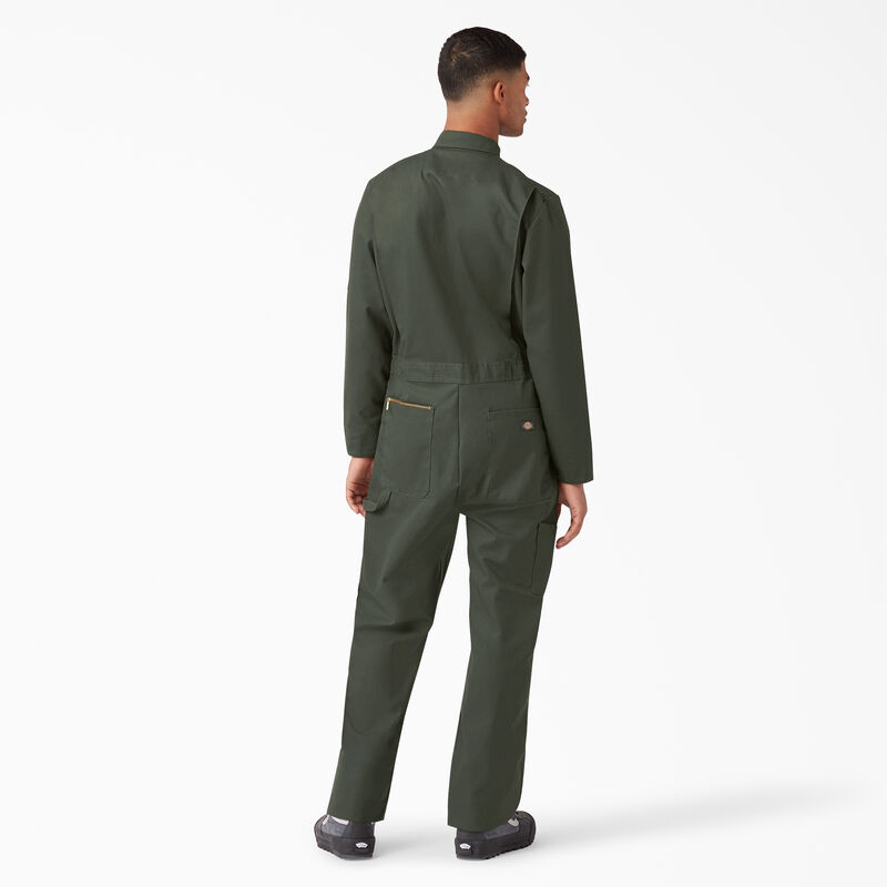 Dickies Deluxe Blended Long Sleeve Coveralls Olive Green ID-zuTlOWgP