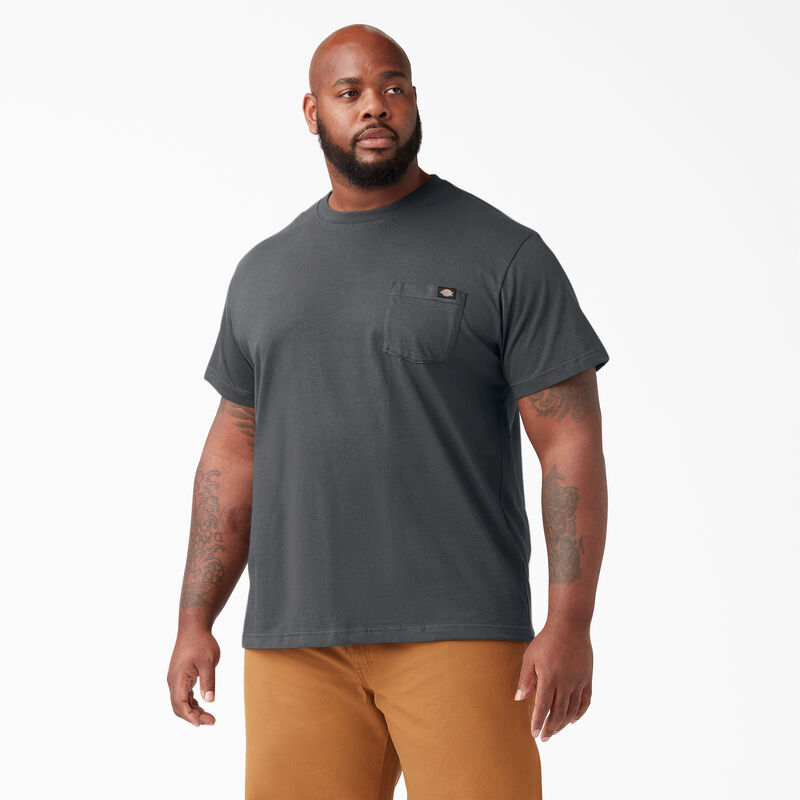 Dickies Lightweight Short Sleeve Pocket T-Shirt Charcoal Gray ID-zvHmdBbN