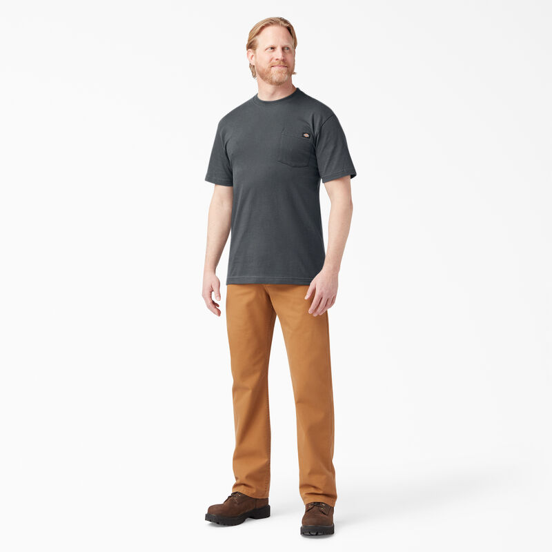 Dickies Lightweight Short Sleeve Pocket T-Shirt Charcoal Gray ID-zvHmdBbN