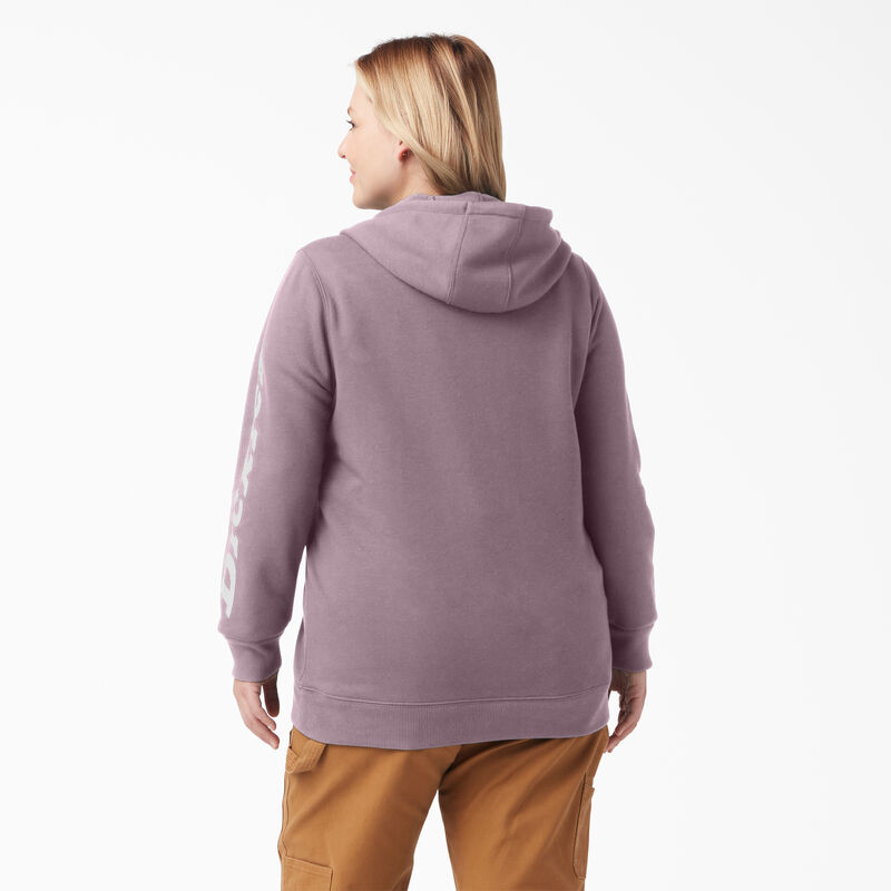 Dickies Plus Heavyweight Logo Sleeve Pullover Lilac ID-zwx9KR7s