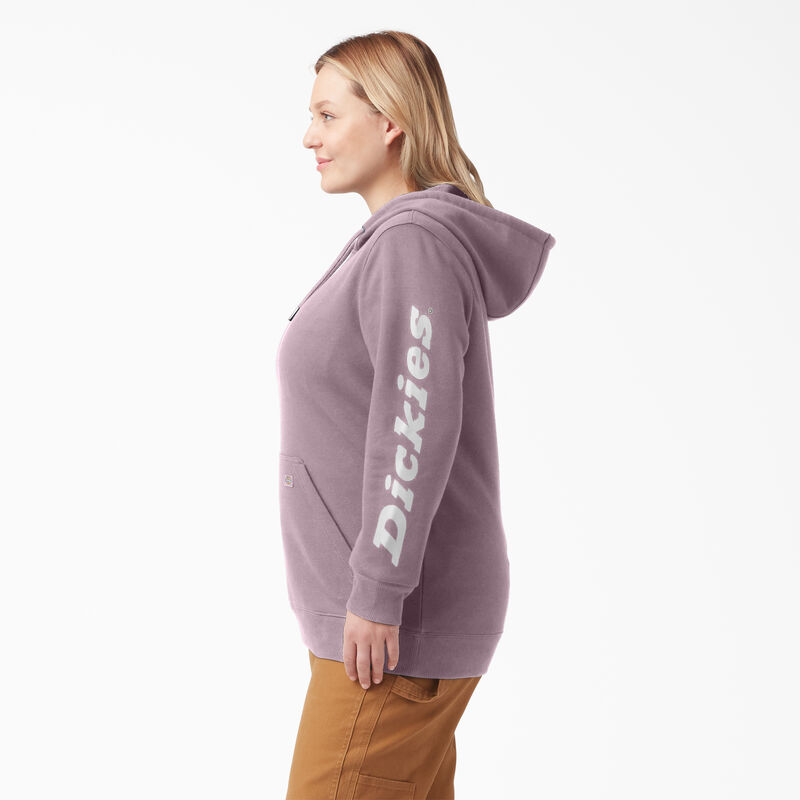 Dickies Plus Heavyweight Logo Sleeve Pullover Lilac ID-zwx9KR7s